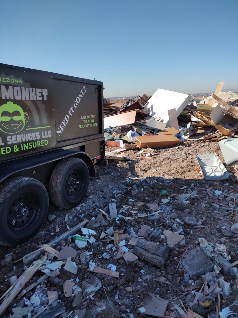 AZ junk removal bulk trash sun city west hauling arizona