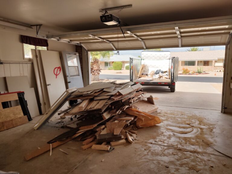 Construction Clean up Peoria Arizona Junk hauling