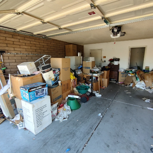 dirty garage