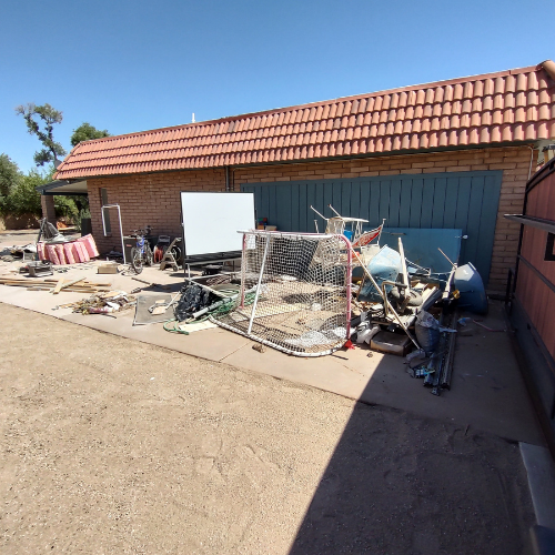 Backyard clean out Glendale AZ