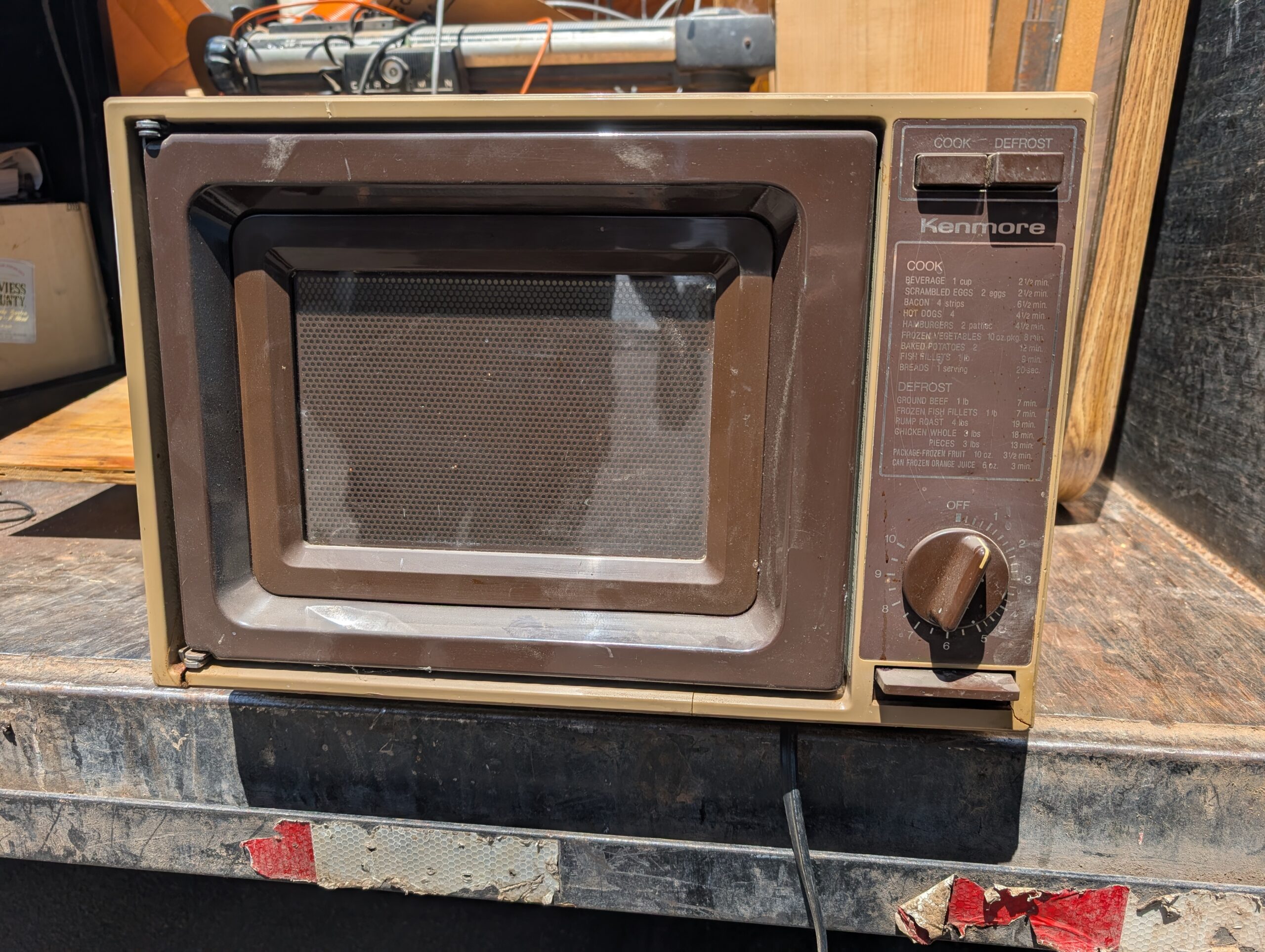 small appliance removal