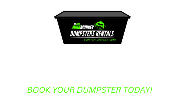 Arizona junk monkey dumpster rental logo
